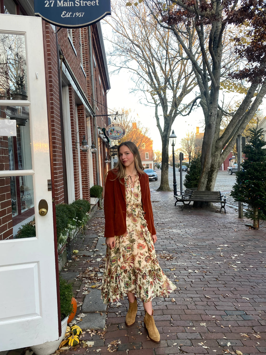 Erica Wilson Fall Dress