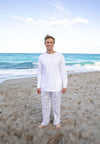 Multicolor Clambake Mens PJ Set