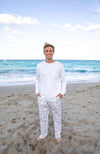 Multicolor Clambake Mens PJ Set