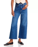 Taylor Cropped High Rise Wide Jean