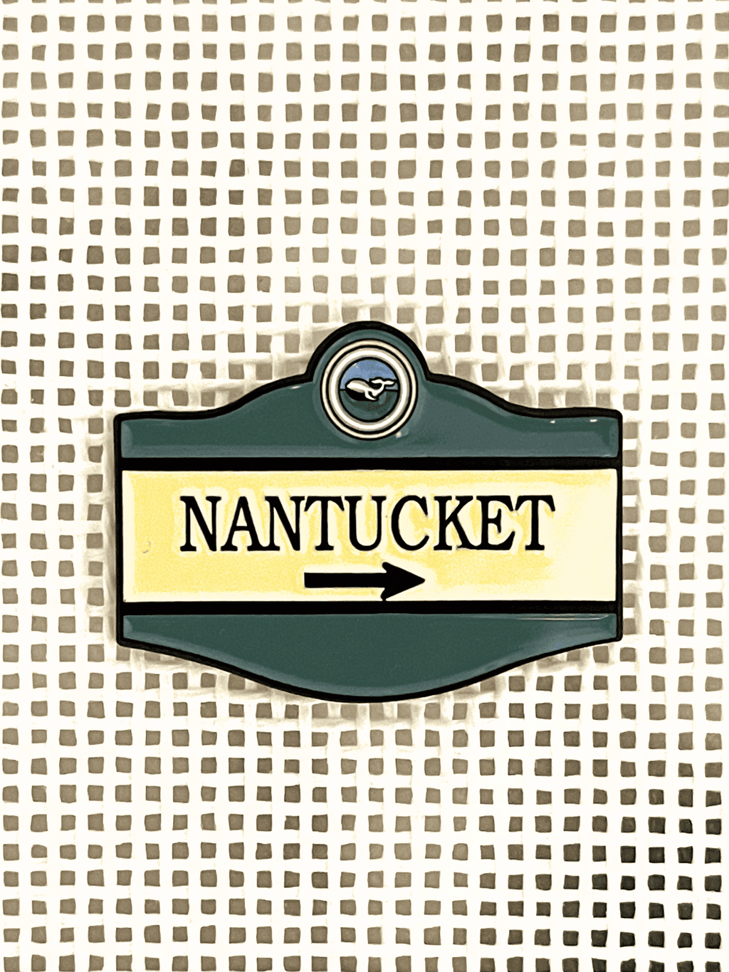 Nantucket Sign Needle Minder