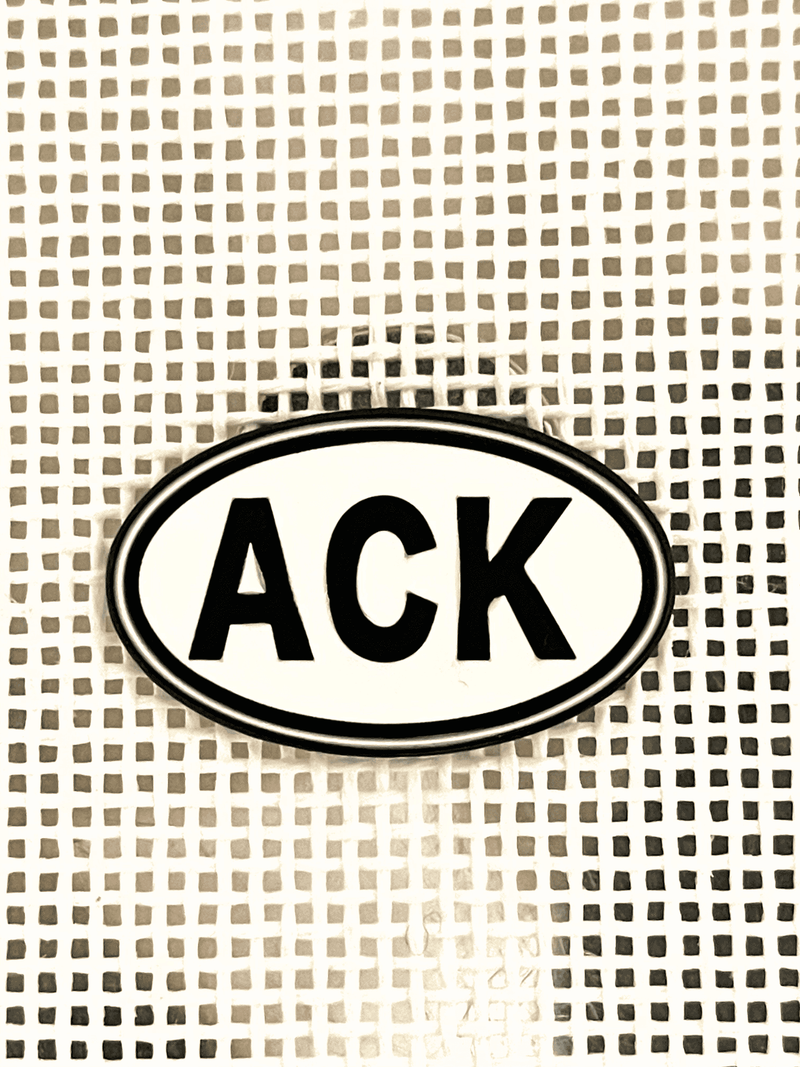 ACK Bumper Sticker Needle Minder