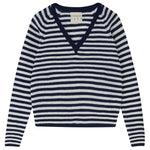 Crop Stripe Vee