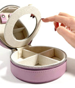 5" Round Self Finishing Jewelry box