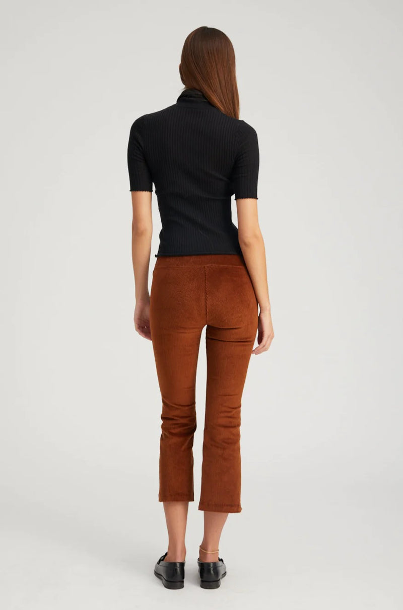 Crop Flare Corduroy