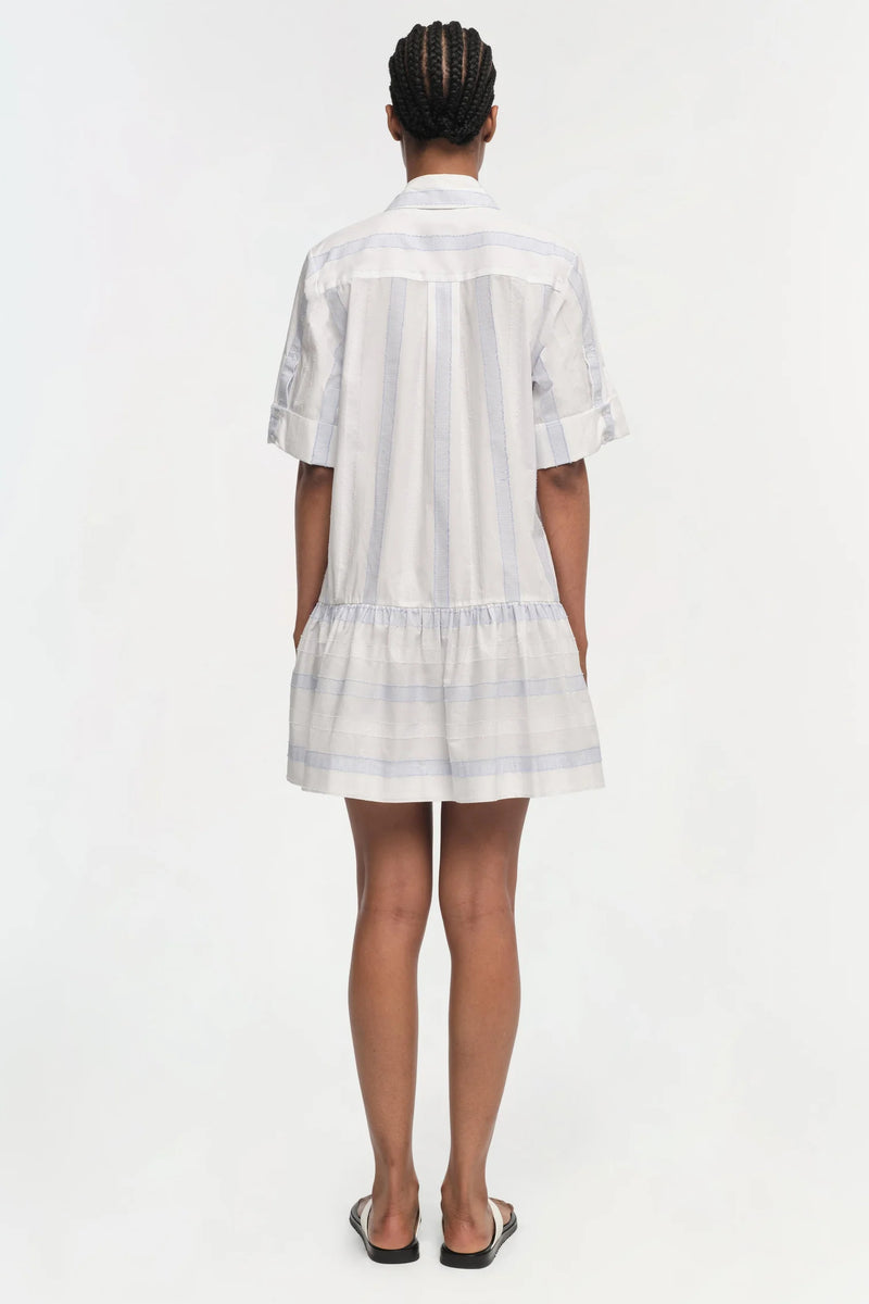 Cris Short Sleeve Shirt Dress