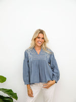 Madison Hand Smocked Top