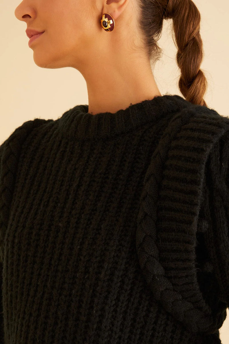 Braided Sweater