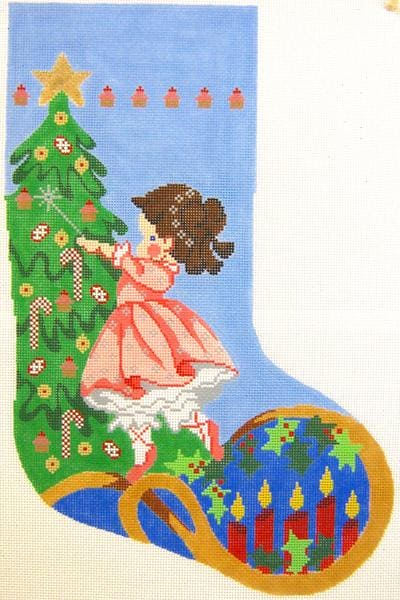 Sugar Plum Fairy Stocking