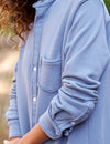 Eileen Triple Fleece Button-Up Shirt