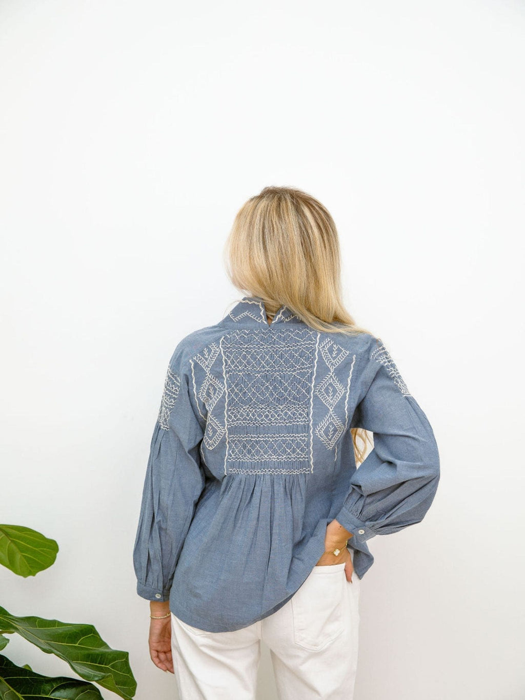 Madison Hand Smocked Top