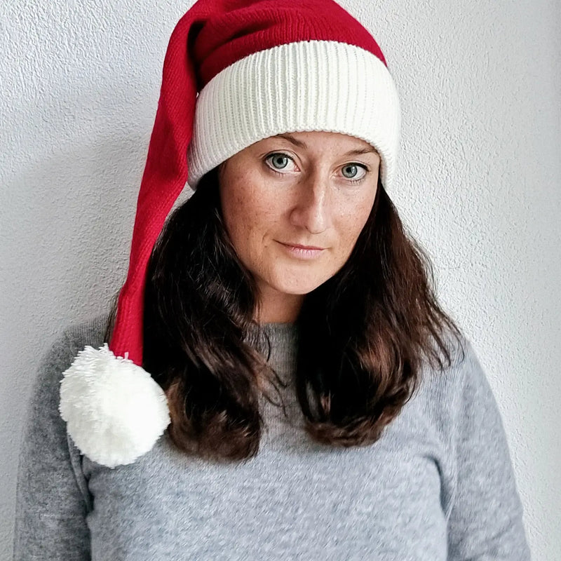 Knitted Santa Hats