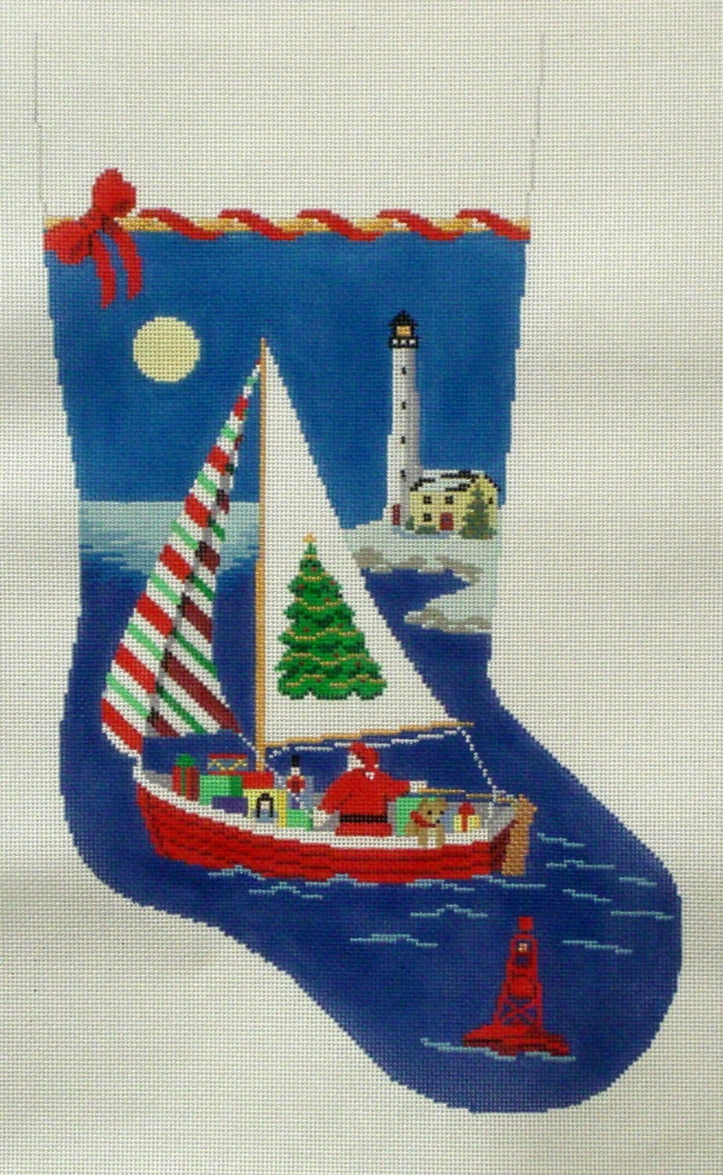 Sailing Santa Stocking