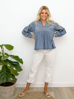 Madison Hand Smocked Top