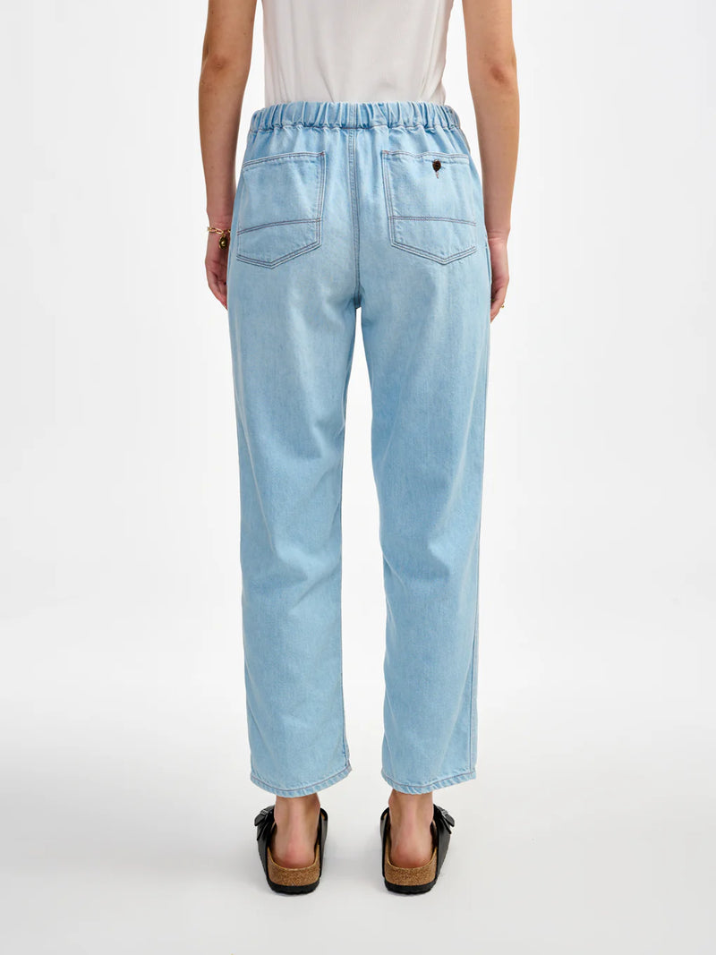 Light Blue Pizzy Pant