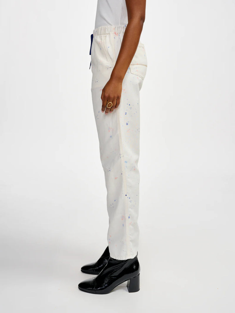 White Pizzy Pant