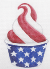 Patriotic Soft Serve