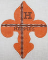 Parisian Hermes Fleur-de-Lys