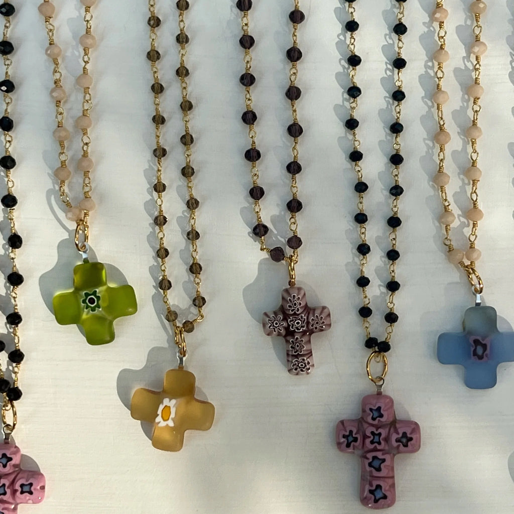 Venetian Cross Necklace