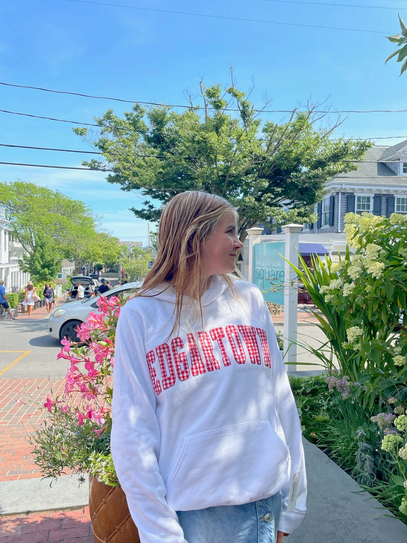 Edgartown Gingham Hoody