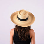 Madaket Large Brim Brim - Leghorn Straw