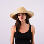 Madaket Large Brim Brim - Leghorn Straw