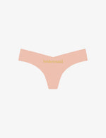 Thong with Applique