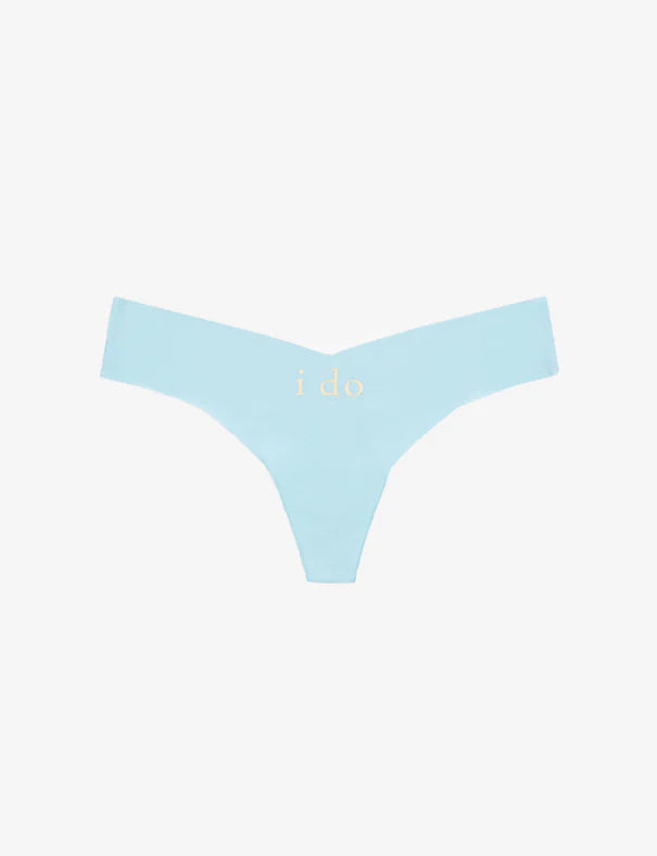 Thong with Applique