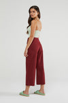 Cotton Flare Trousers