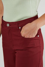 Cotton Flare Trousers