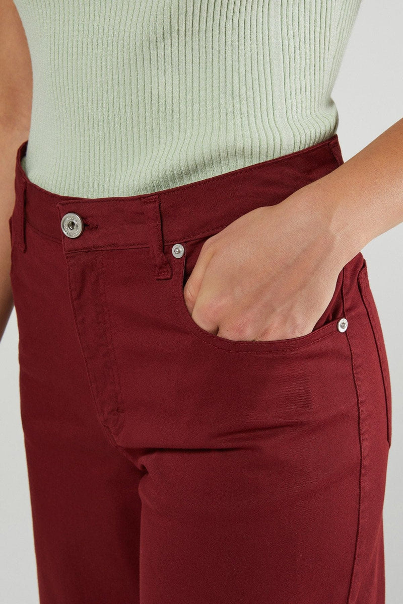 Cotton Flare Trousers