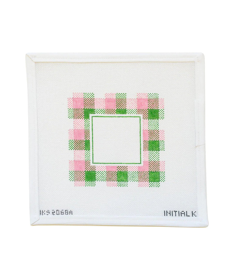 Pink & Green Preppy Plaid