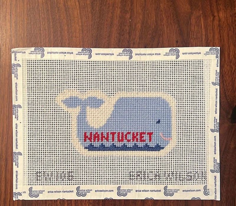 Nantucket Whale Ornament