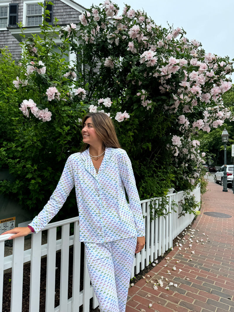 Martha's Vineyard Dreams Long Polo PJ