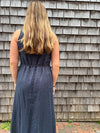 Linen Long Belted Dress