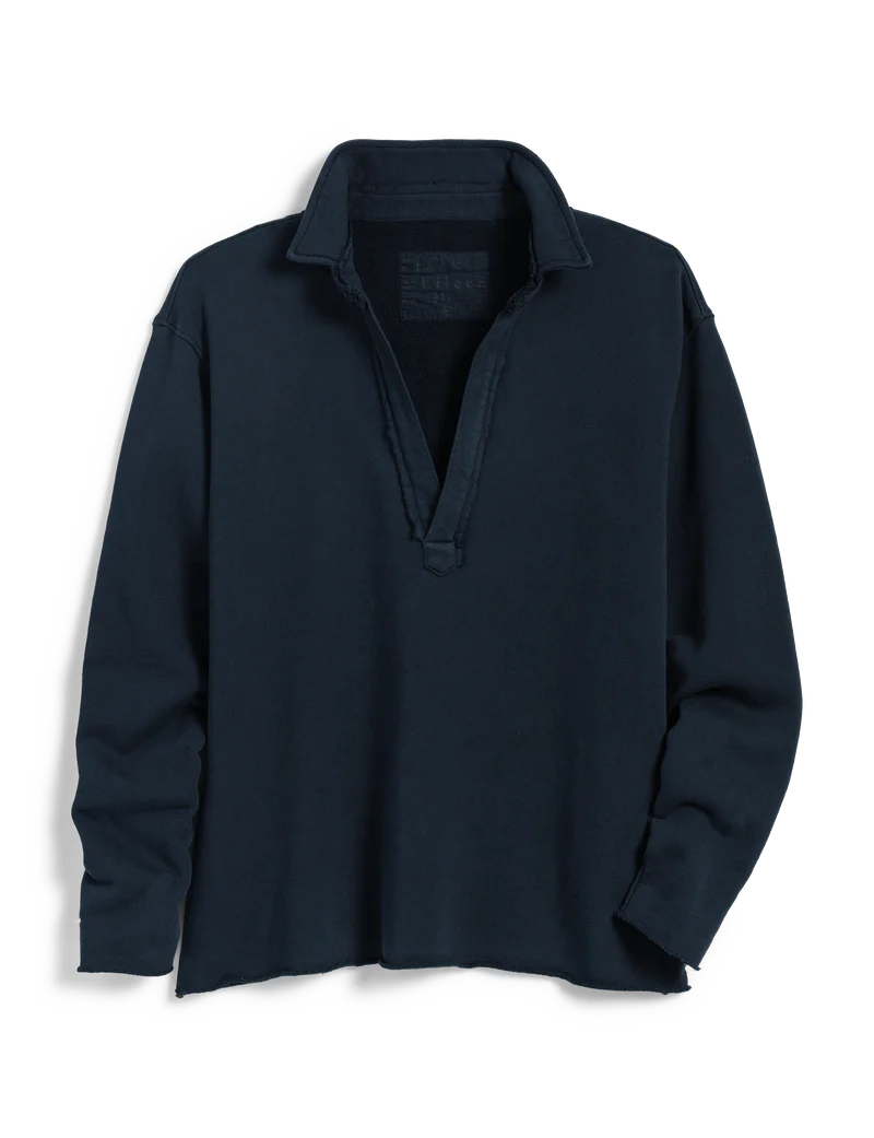 Patrick Popover Henley Triple Fleece