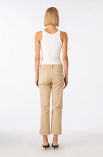 Lillian Crop Chino