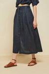 Linen Long Skirt