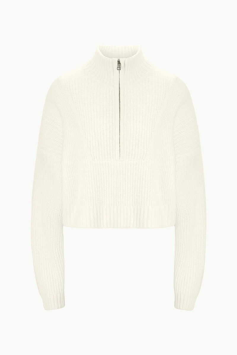 Cropped Hampton Cashmere Sweater