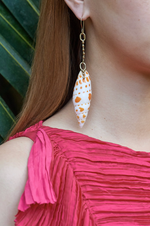 Large Shell Drop Earring