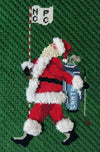 Santa Golfer