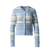 Soft Wool Stripe Cardigan