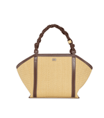 Ganni Bou Medium Tote Raffia