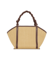 Ganni Bou Medium Tote Raffia