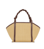 Ganni Bou Medium Tote Raffia