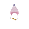 Pom Ear String Hat Powder Pink