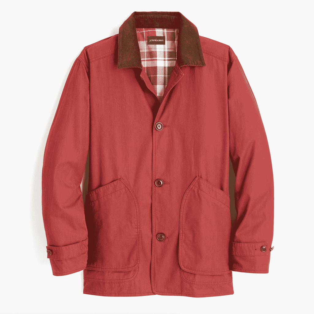 J.Crew Waxed Coat Canvas