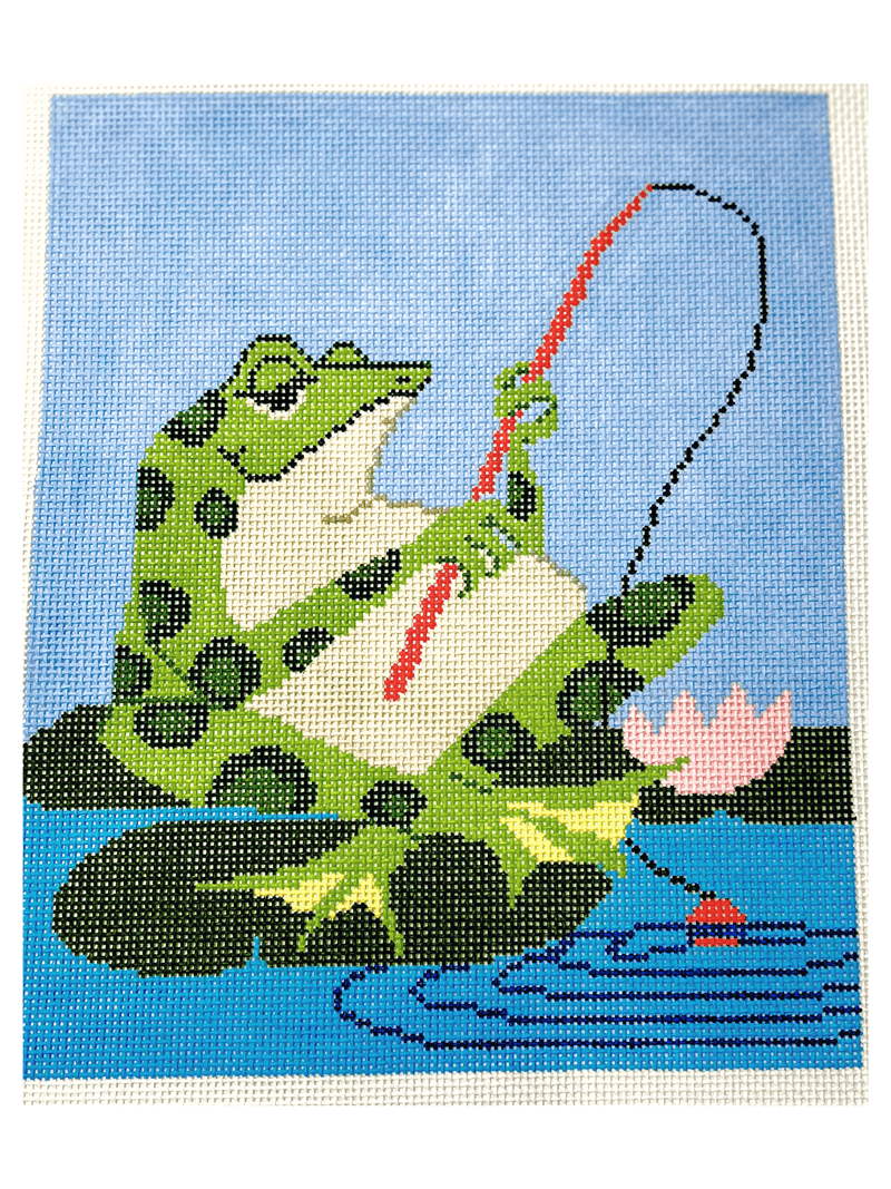 Mr Froggie Fishing