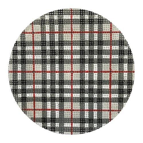 Gentleman's Plaid 4" Round