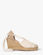 High Valenciana Lace Espadrille